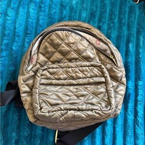 Lesportsac Quilted Metallic Backpack